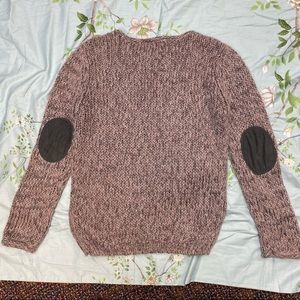 Sweater with patched elbows - I jeans by Buffalo